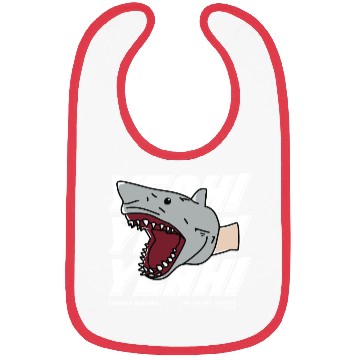 Discover Shark puppet merch Bibs
