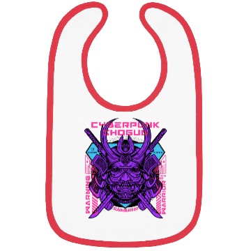 Discover cyberpunk shogun Bibs