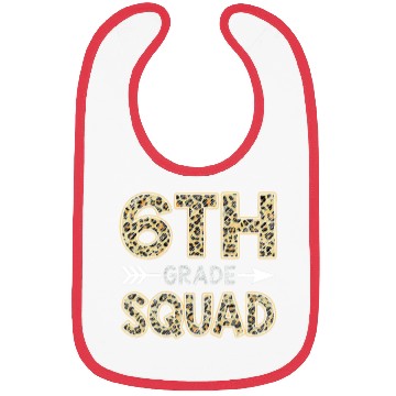 Discover 6th Grade Squad Leopard Bibs Sixth Grade Teacher