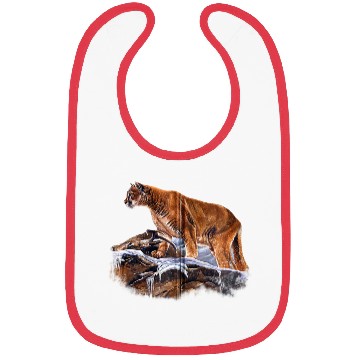 Discover Mountain Lion Cougar Bibs