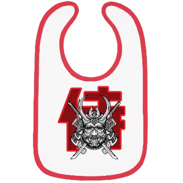 Discover samurai shogun Bibs