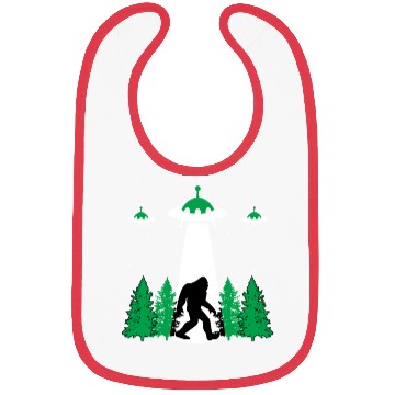 Discover Bigfoot UFO Abduction Bibs