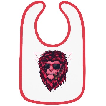 Discover Pngtree lion pink smoking vector illustration Bibs