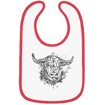 Discover Taurus Zodiac Bull Bibs Bibs Bibs design