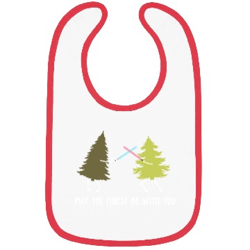Discover May the forest be with you Bibs