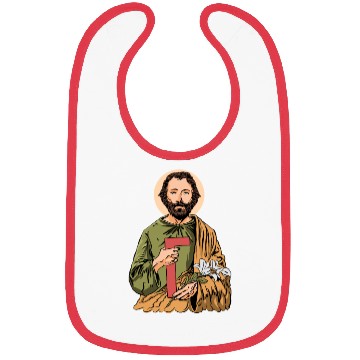 Discover Saint Joseph Catholic Saint Bibs
