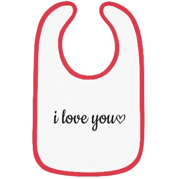 Discover i love you Bibs