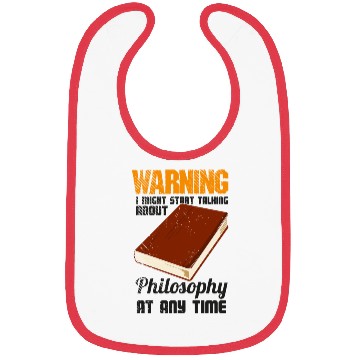 Discover Philosophy Thinker Freethinker Philosopher Bibs