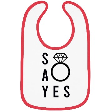 Discover Wedding proposal Bibs