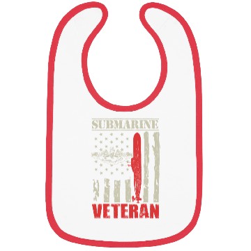 Discover US Military Submarine Gift For A Veteran Bibs