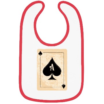 Discover Ace of spades Bibs