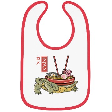 Discover Turtle I Just Really Love Ramen Bibs