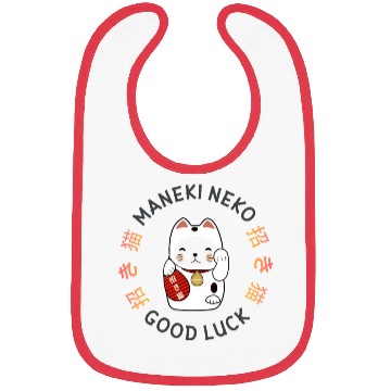 Discover Maneki Neko: Lucky Cat Bibs