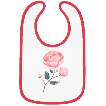 Discover Rose flower rose London Bibs