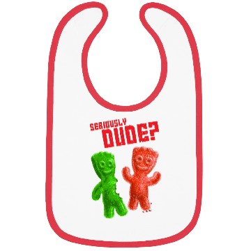 Discover Sour Patch Kids Candy Bite Me Bibs
