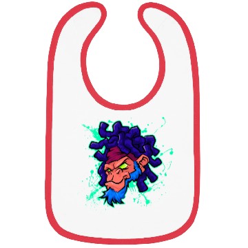 Discover monkey gorilla face design Bibs