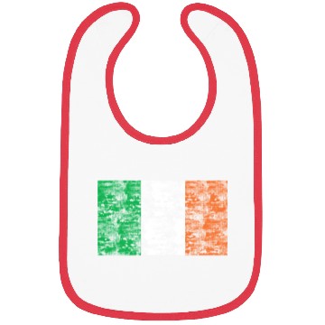 Discover Ireland flag vintage Bibs