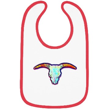 Discover Cow skull Bibs