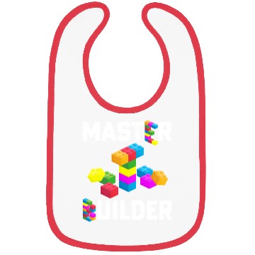 Discover Master Builder Building Blocks Brick Builders Toys Bibs