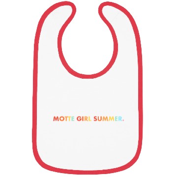 Discover Rainbow Edition- Motte Girl Summer Bibs