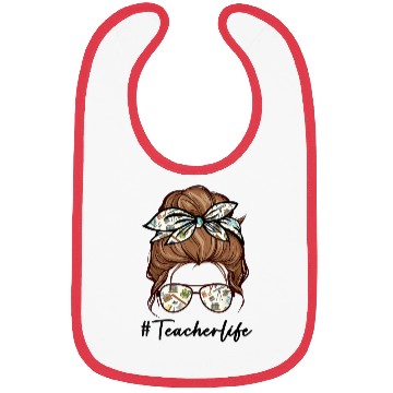Discover Teacher Life Bibs