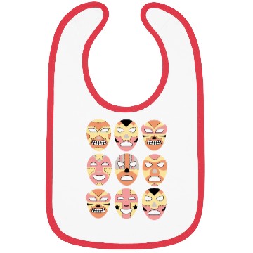 Discover Wrestling Lucha Libre Luchador Mexican Wrestler Bibs