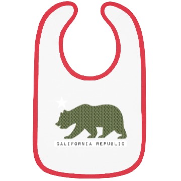 Discover California Bear Bibs