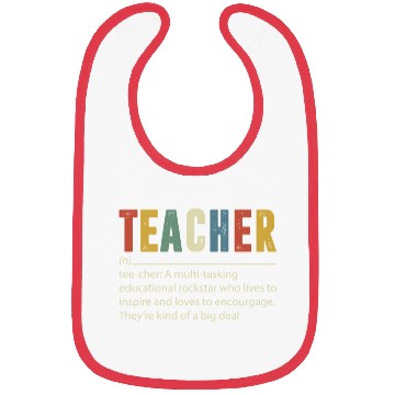 Discover Teacher Multi tasking Educational Rockstar Bibs