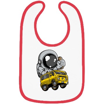 Discover Astronaut Car Racer Bibs