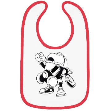 Discover ComicStyle Graffiti Bomber Bibs