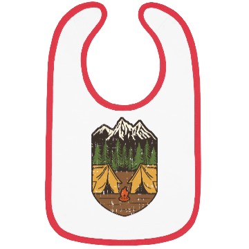 Discover tent tents campfire nature gift giftidea Bibs