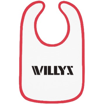 Discover Willys Jeep Logo Bibs