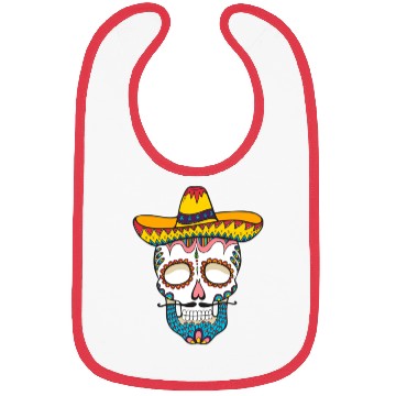 Discover Skull death hipster gothic bones Bibs