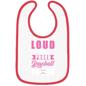 Discover Baseball Mom Bibs