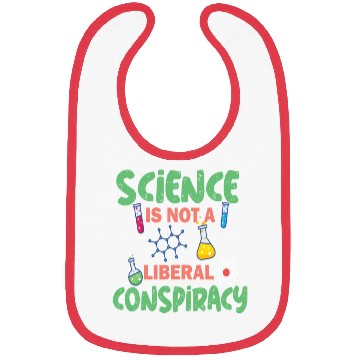Discover science not conspiracy science conspiracy Bibs