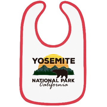 Discover Yosemite National Park California Mountain Bear Bibs