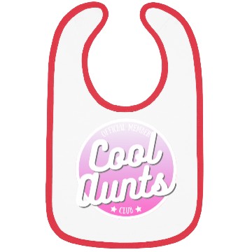 Discover Cool Aunts Club Bibs