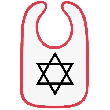 Discover Star of David Bibs