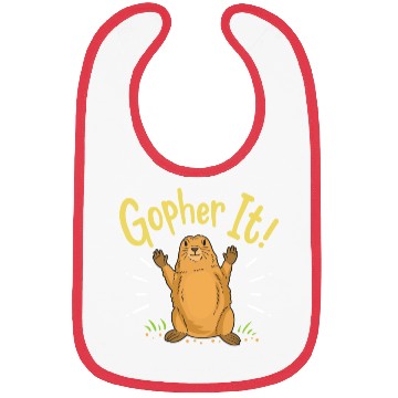 Discover Gopher Inspirational Bibs
