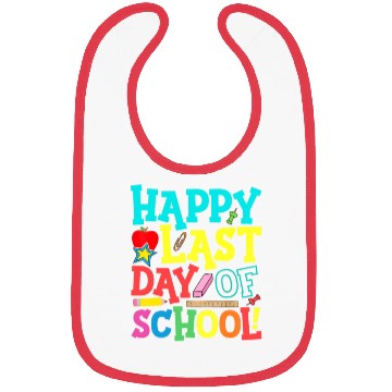 Discover Happy Last Day Of School Teacher Bibs