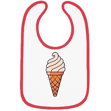 Discover SOFT ICE CREAM ICE CUP WAFFLE ICE CREAM GIFT IDEA Bibs