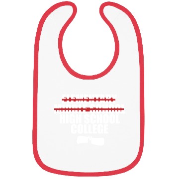 Discover Middle School Graduation Bibs