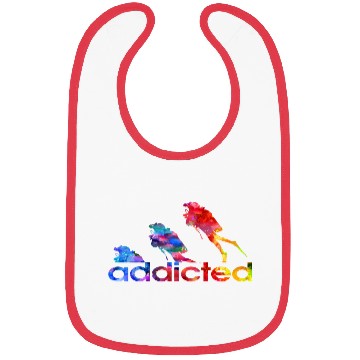 Discover Scuba diving addicted watercolor Bibs