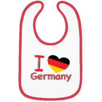 Discover Germany I Love Germany Bibs