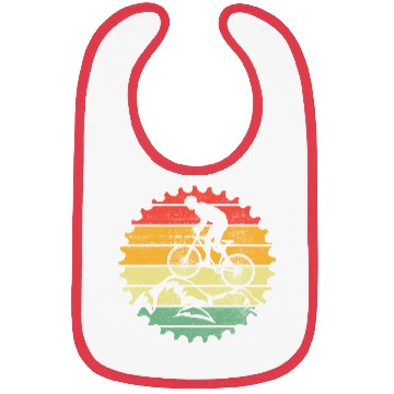 Discover Mountain bike retro gift for mountain biker Bibs