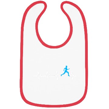 Discover Runner Heartbeat Athletic Funny Running Bibs