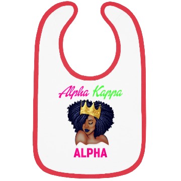 Discover Alpha Kappa AKA Sorority Paraphernalia christmas p Bibs
