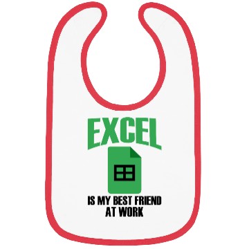 Discover Excel Best Friend At Work Spreadsheet Accountant Bibs