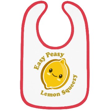Discover Easy Peasy Lemon Squeezy Bibs