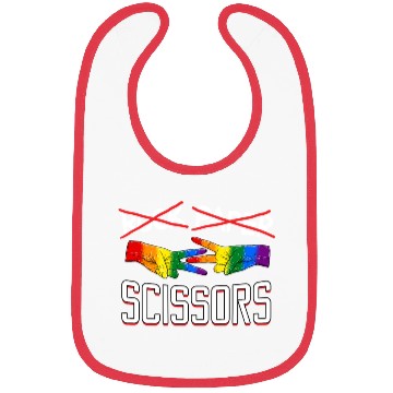 Discover Rock Paper Scissors Lesbian LGBTQ Pride Bibs